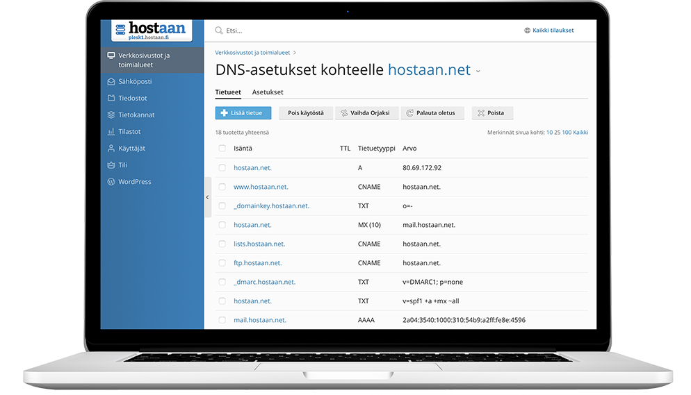 DNS-hallinta