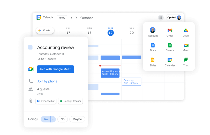 Google Calendar & Meet