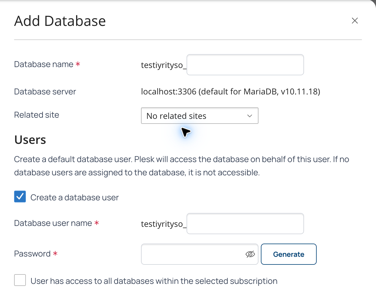 Creating and using MySQL databases — create.png