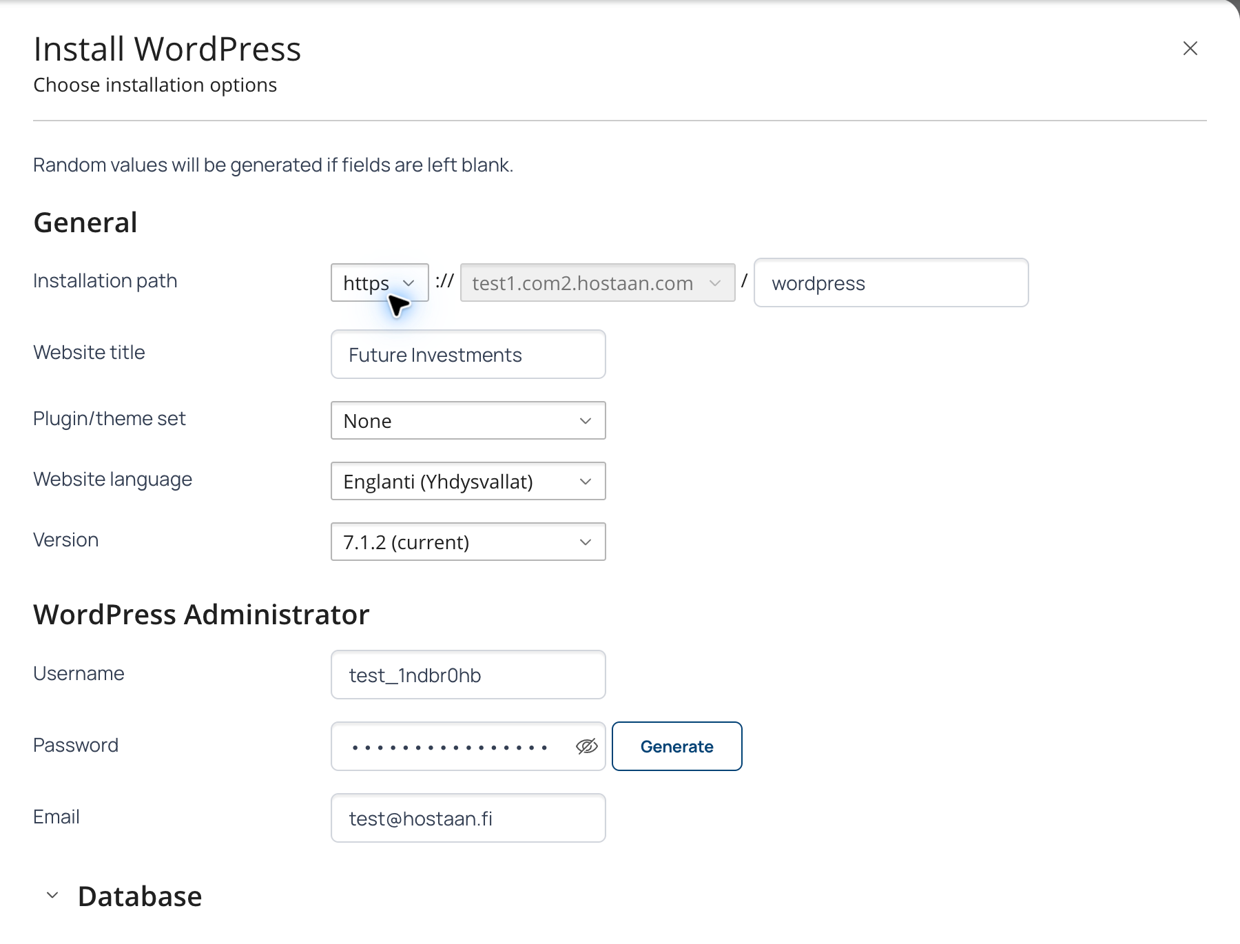 WordPress Toolkit — install